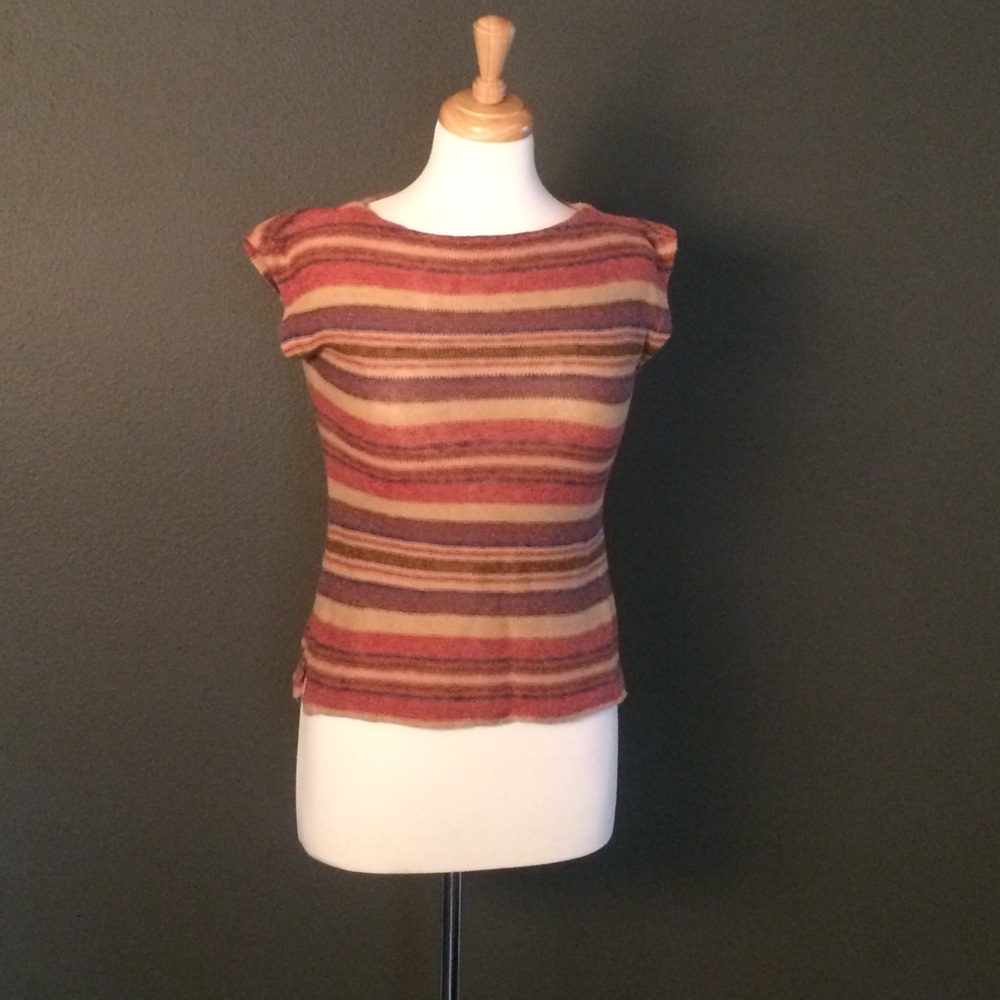 Ralph Lauren P XS Multi Color Stretch Short Sleeve